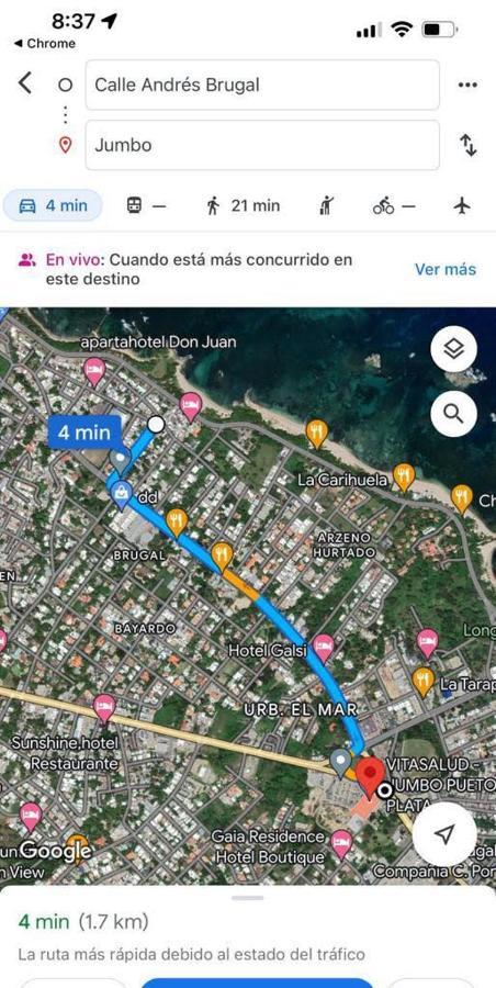 Paramount 3-Bedroom Apartment With Parking Puerto Plata Kültér fotó
